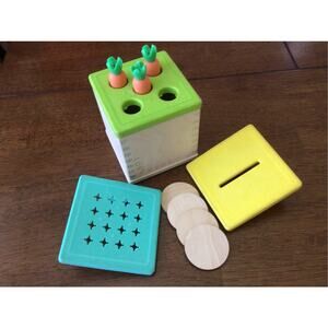LOVEVERY 3-in-1 Wooden Box Learning Toy
